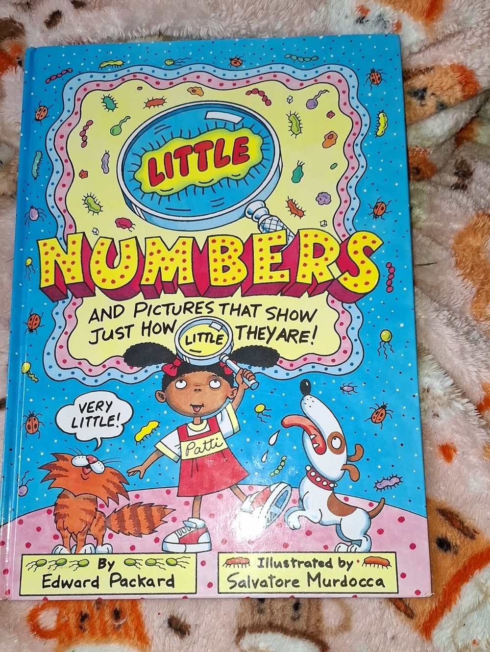 Little Numbers Kids Picture Book - Blue
